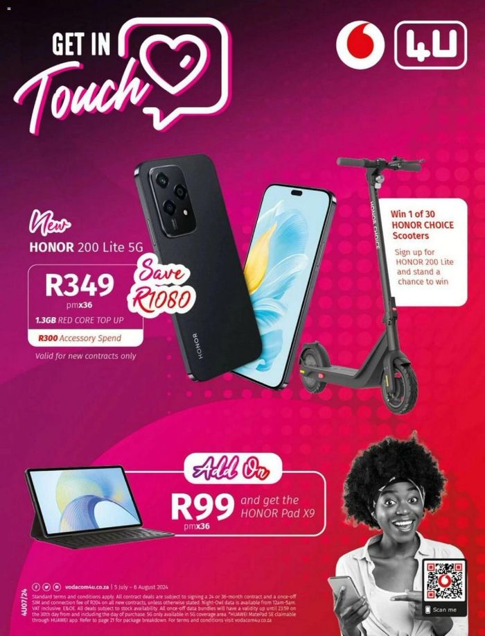 Vodacom catalogue in Pretoria | Get in touch | 2024/07/15 - 2024/08/06