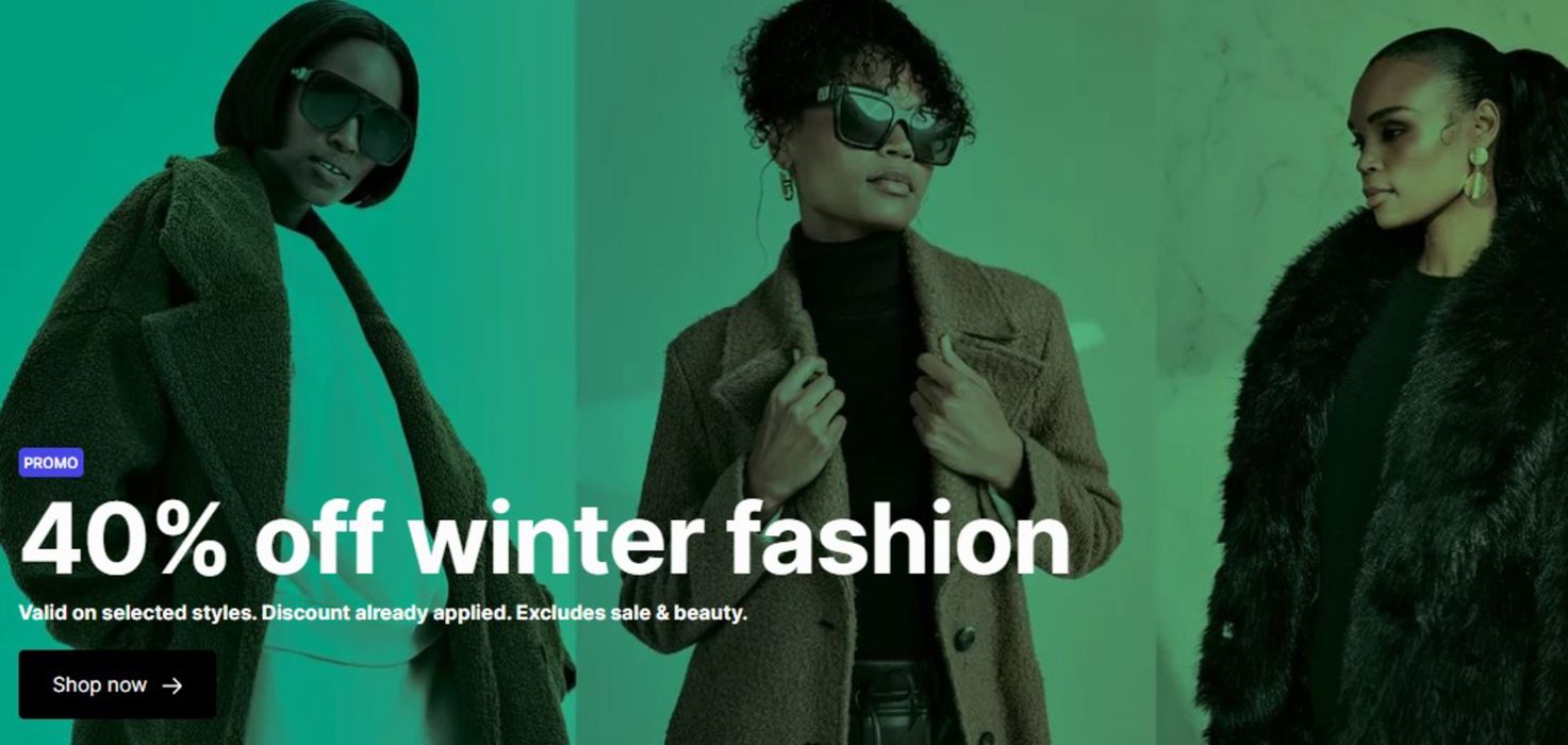 Foschini catalogue | 40% off winter fashion | 2024/07/15 - 2024/07/29