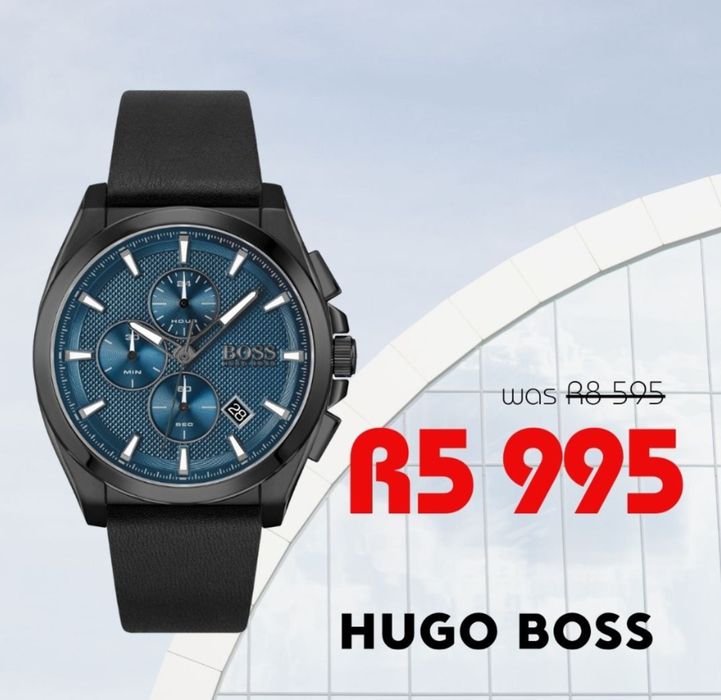 Watches Unlimited catalogue | Save R2,600 on the Boss Grandmaster watch!  | 2024/07/16 - 2024/07/30