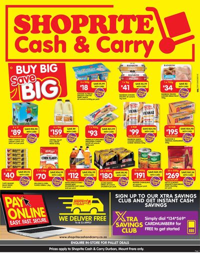 Shoprite Richards Bay - Krugerrand Grove, Inkwazi Boardwalk Mall ...