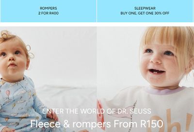 Babies, Kids & Toys offers in Benoni | SLEEPWEAR BUY ONE, GET ONE 30% OFF in Cotton On Kids | 2024/07/16 - 2024/07/31