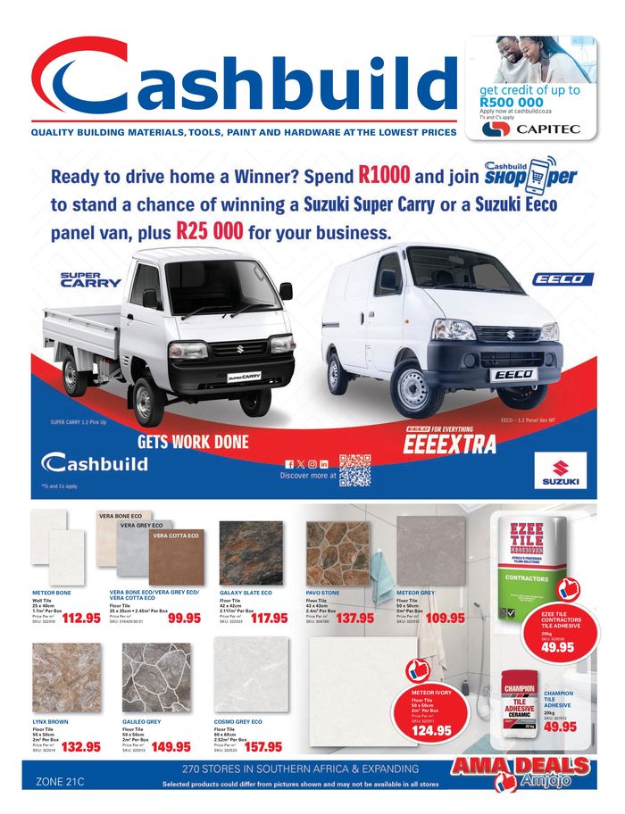 Cashbuild catalogue | Cashbuild weekly specials | 2024/07/17 - 2024/08/18