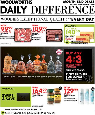 Woolworths catalogue in Emalahleni | Catalog Woolworths | 2024/07/22 - 2024/08/04