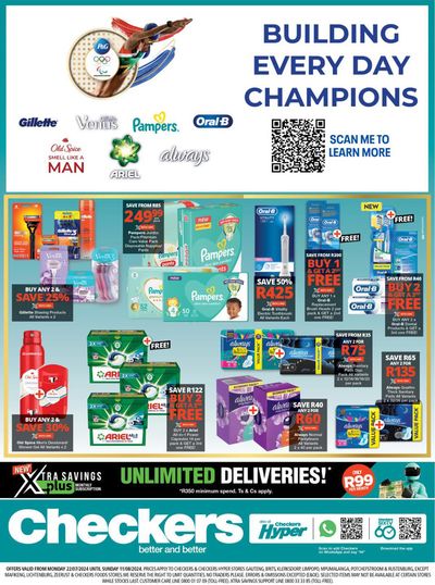 Checkers catalogue in Centurion | Checkers Olympics Promotion | 2024/07/22 - 2024/08/11