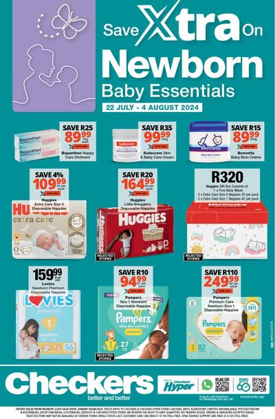 Groceries offers in Centurion | Checkers Baby Promotion in Checkers | 2024/07/22 - 2024/08/04
