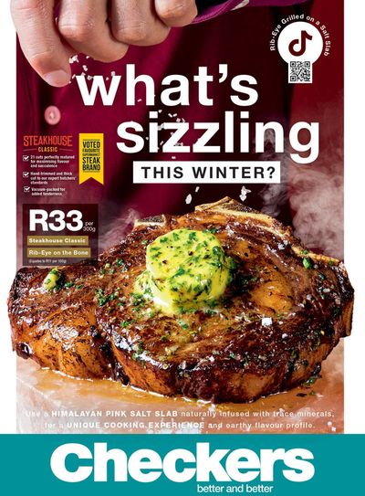 Groceries offers in East London | Checkers Winter Butchery Promotion in Checkers | 2024/07/22 - 2024/08/04