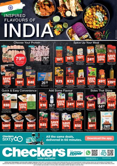 Groceries offers | Checkers weekly specials in Checkers | 2024/07/22 - 2024/08/25