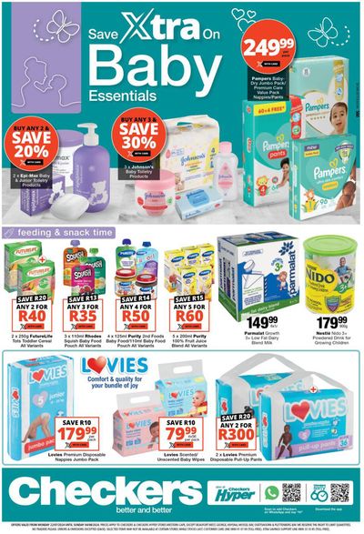 Groceries offers | Checkers Baby Promotion  in Checkers | 2024/07/22 - 2024/08/04