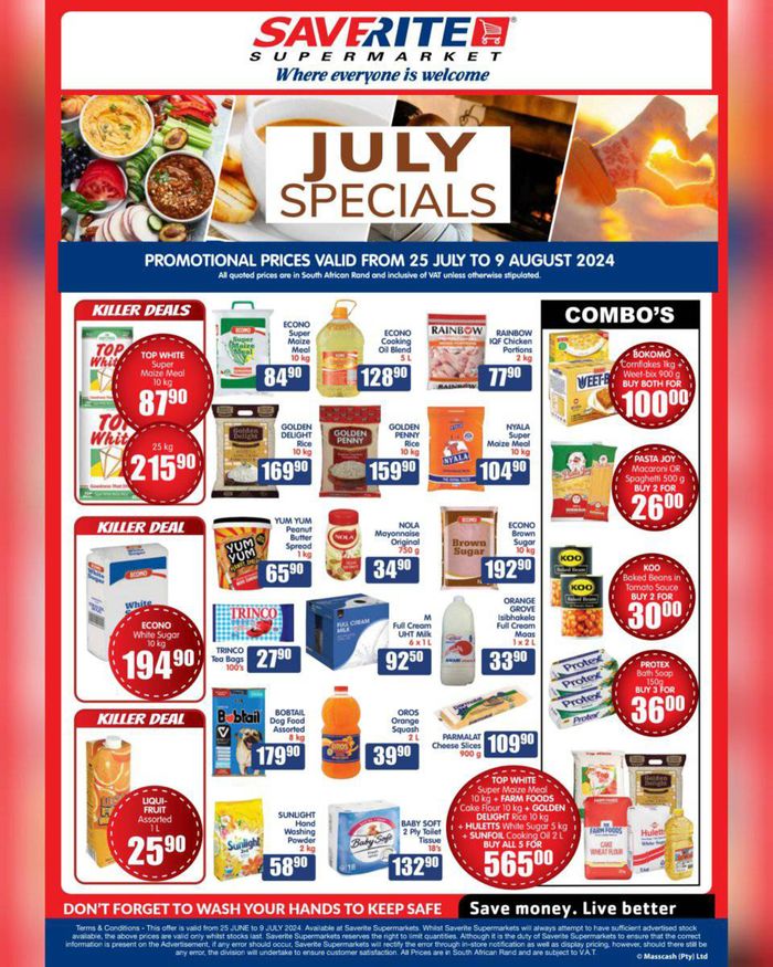 Saverite catalogue | July Specials | 2024/07/22 - 2024/08/09