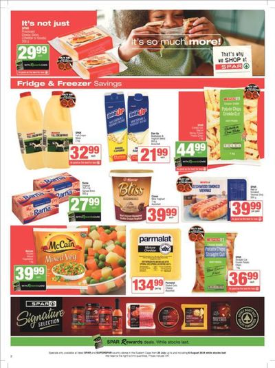 Groceries offers in Port Elizabeth | Store Specials in SuperSpar | 2024/07/23 - 2024/08/06