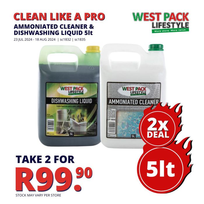 West Pack Lifestyle catalogue in Centurion | Cold Days, Hot Deals | 2024/07/23 - 2024/08/18