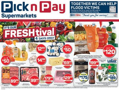 Pick n Pay catalogue in East London | Pick n Pay weekly specials | 2024/07/25 - 2024/08/28
