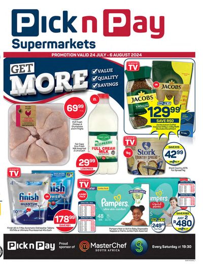 Pick n Pay catalogue in Somerset West | Pick n Pay weekly specials | 2024/07/24 - 2024/08/06