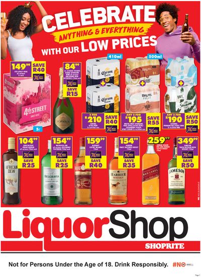 Shoprite LiquorShop catalogue | Shoprite LiquorShop weekly specials | 2024/07/25 - 2024/08/11