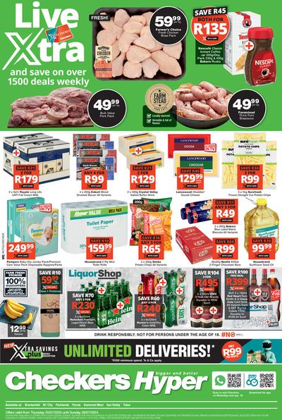 Checkers Hyper catalogue in Somerset West | Checkers Hyper Xtra Savings | 2024/07/25 - 2024/07/28