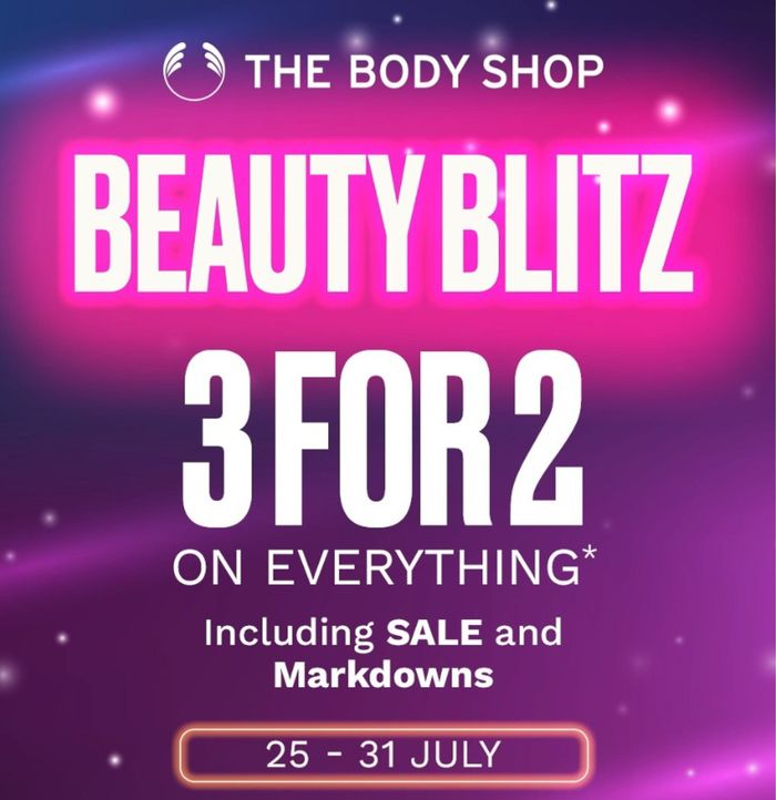 The Body Shop catalogue in Durban | 3 for 2 sale | 2024/07/25 - 2024/07/31