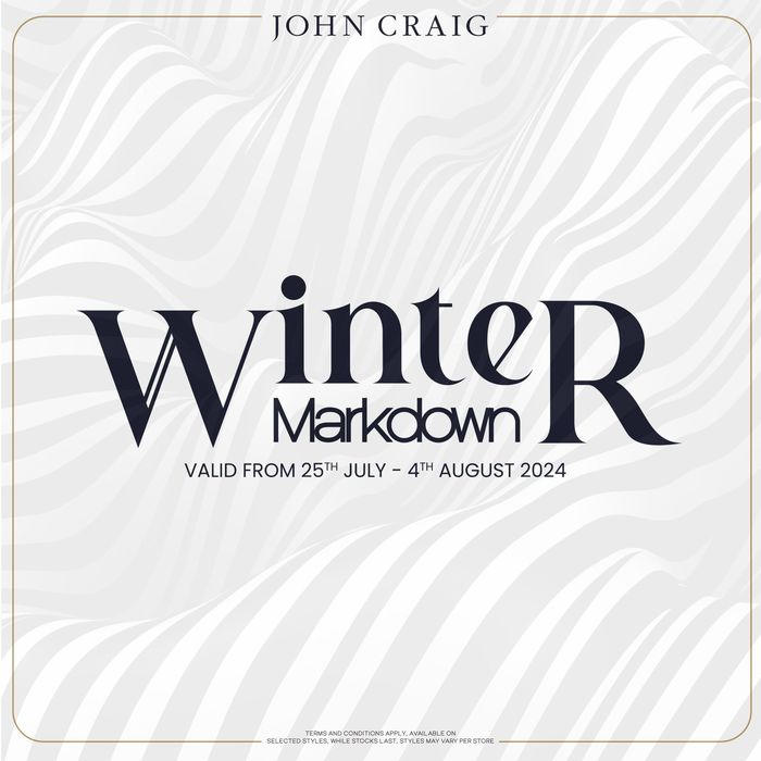 John Craig catalogue | Winter clearance sale | 2024/07/26 - 2024/08/04