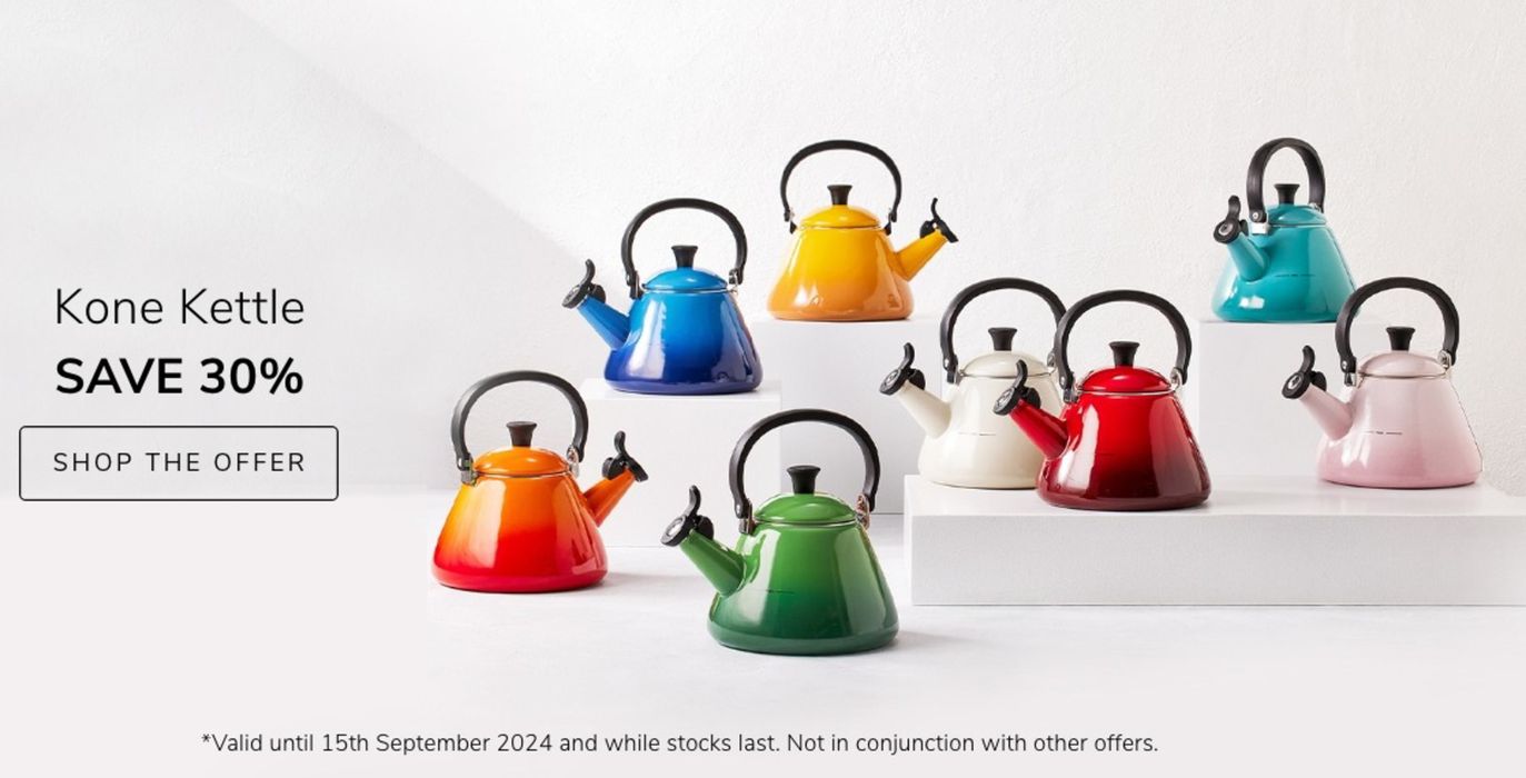 Le Creuset catalogue in Johannesburg | Kone Kettle Save 30% off! | 2024/08/15 - 2024/09/15