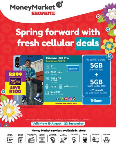 Shoprite catalogue in Brits | Spring Leaflet | 2024/08/20 - 2024/09/22