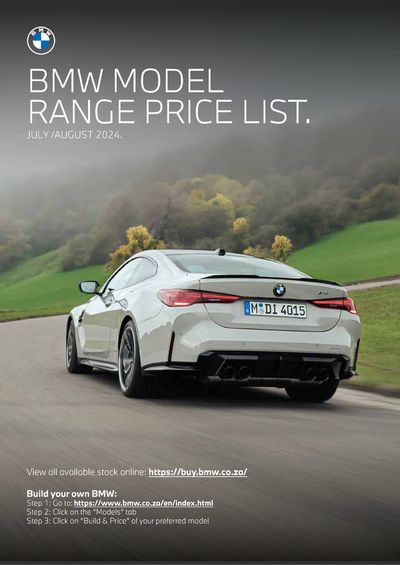 Cars, Motorcycles & Spares offers | BMW Price List. in BMW | 2024/08/23 - 2025/08/23