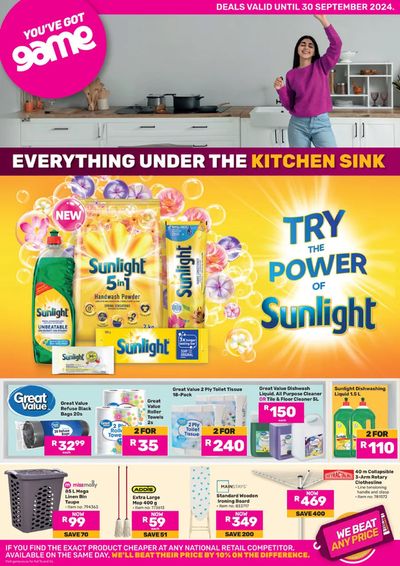 Game catalogue in Jeffreys Bay | Everything Under The Kitchen Sink. | 2024/08/28 - 2024/09/30