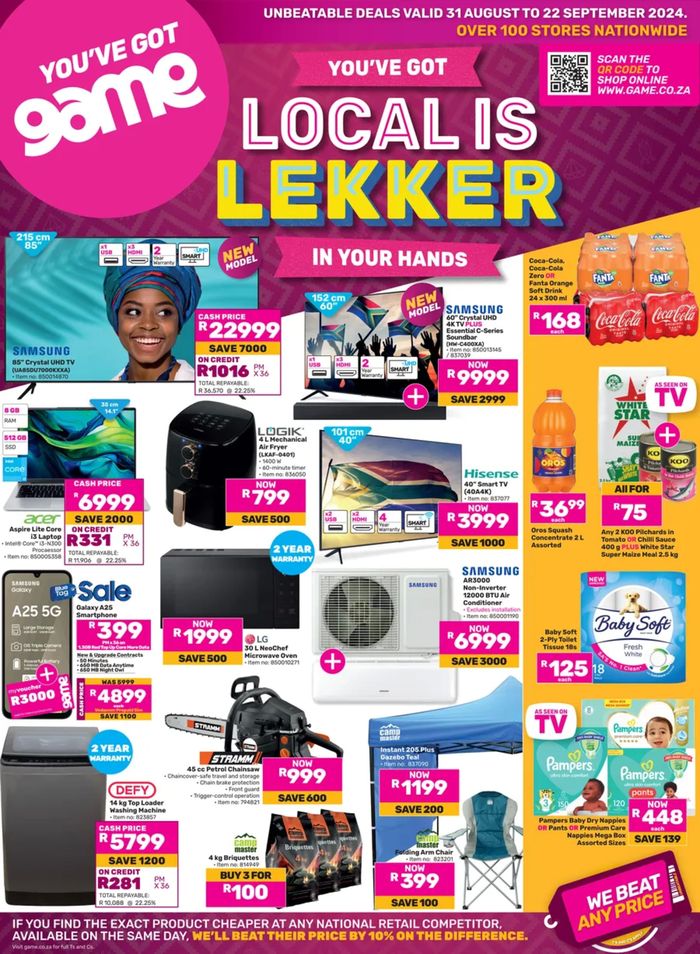 Game catalogue in Jeffreys Bay | Local Is Lekker. | 2024/09/02 - 2024/09/22