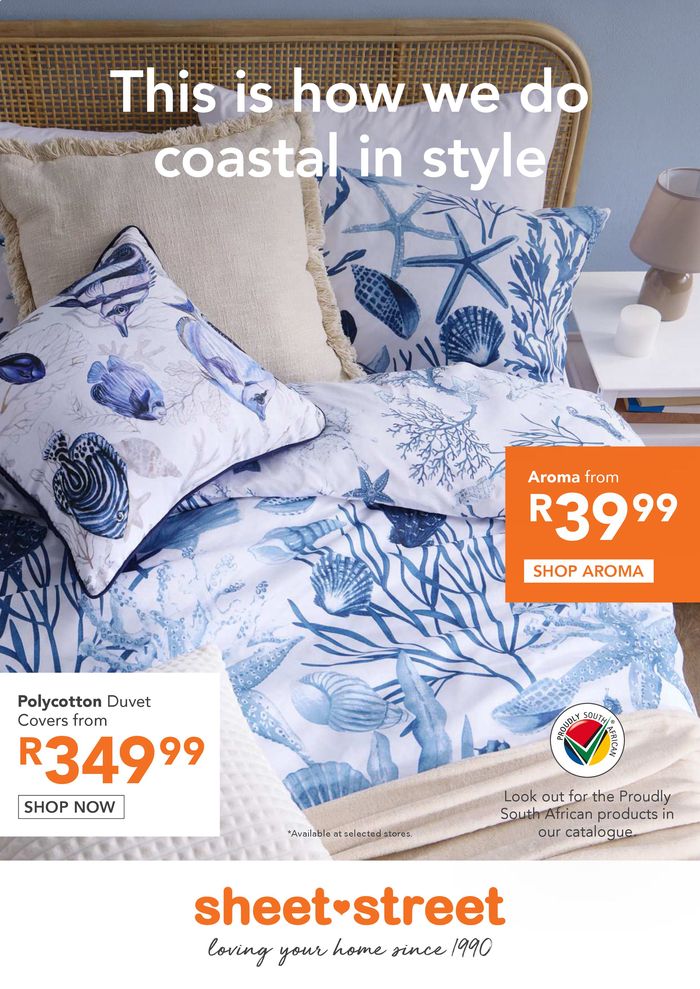 Sheet Street catalogue in Krugersdorp | This is how we do coastal in style | 2024/09/02 - 2024/09/30