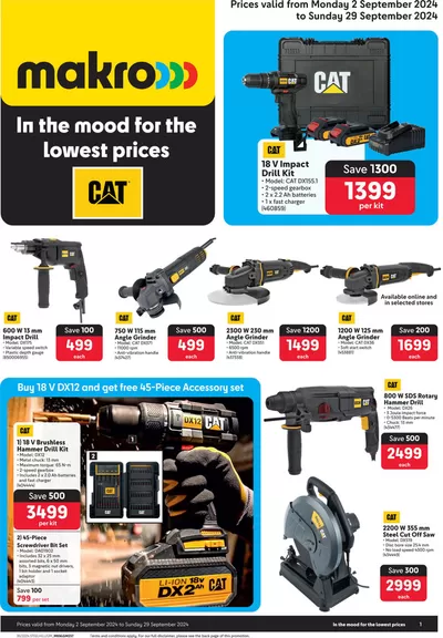 Makro catalogue in Johannesburg | Makro : CAT | 2024/09/03 - 2024/09/29