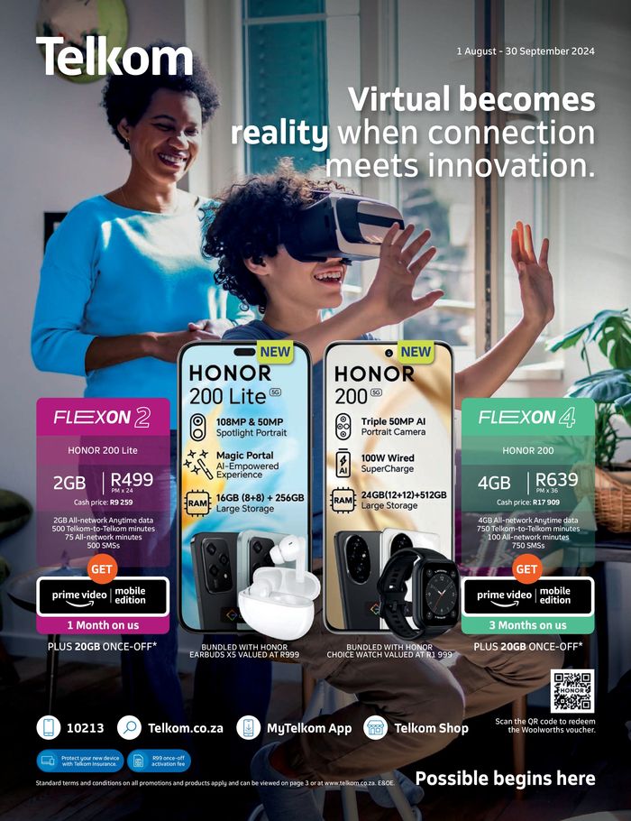 Telkom catalogue in Ballito | Virtual becomes reality when connection meets innovation. | 2024/09/03 - 2024/09/30