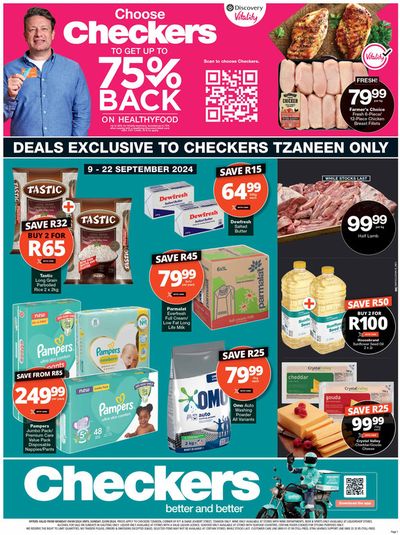 Checkers catalogue in Springs | Checkers weekly specials | 2024/09/09 - 2024/09/22