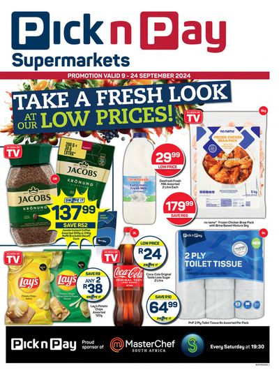 Pick n Pay catalogue in Centurion | Pick n Pay weekly specials | 2024/09/09 - 2024/09/24