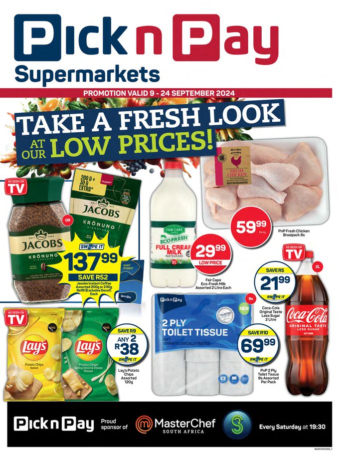 Pick n Pay catalogue in Mitchell's Plain | Pick n Pay weekly specials | 2024/09/09 - 2024/09/24