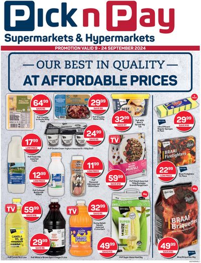 Pick n Pay catalogue in Centurion | Pick n Pay weekly specials | 2024/09/09 - 2024/09/24