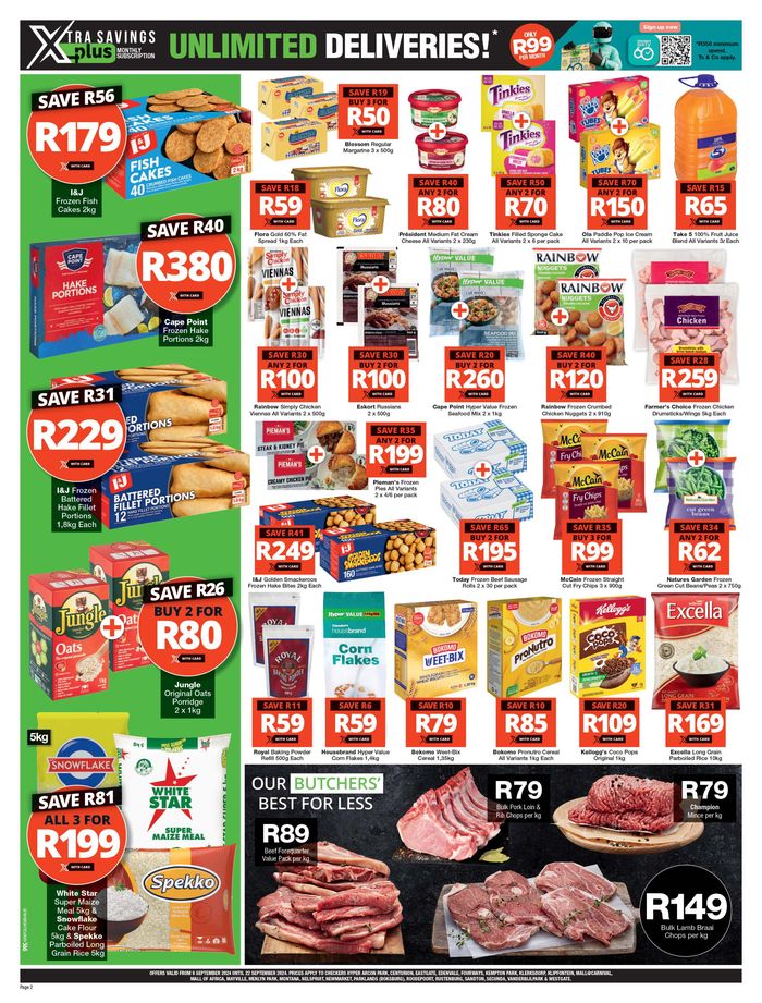 Checkers Hyper catalogue in Roodepoort | Checkers Hyper weekly specials | 2024/09/09 - 2024/09/22