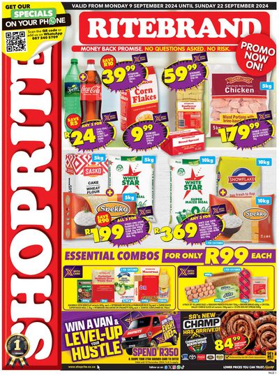 Groceries offers in Bethlehem | Shoprite weekly specials in Shoprite | 2024/09/10 - 2024/09/22