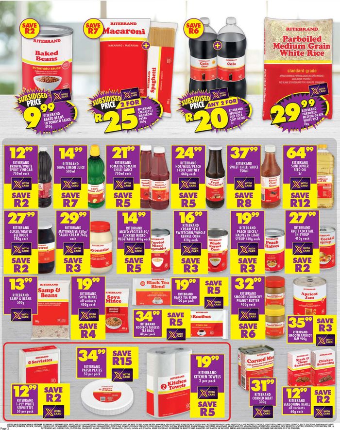 Shoprite catalogue in Dutywa | Shoprite weekly specials | 2024/09/10 - 2024/09/22