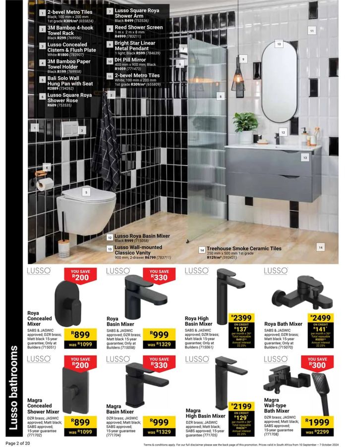 Builders catalogue in Pinetown |  It's Create Your Dream Bathroom Day | 2024/09/10 - 2024/10/07