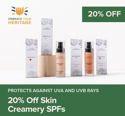 Groceries offers in Bethlehem | 20% Off Skin Creamery SPFs in Faithful to Nature | 2024/09/16 - 2024/09/29