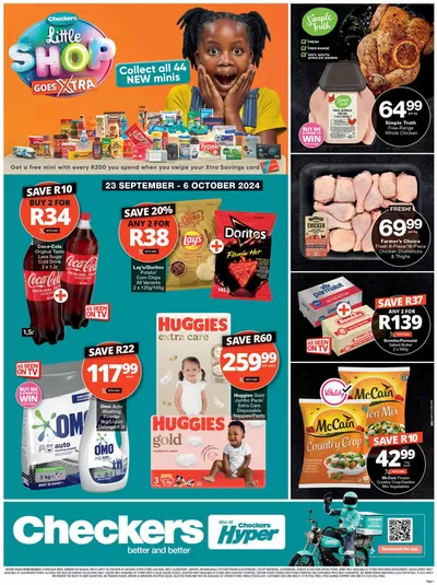 Checkers Hyper catalogue in Johannesburg | Checkers Hyper weekly specials | 2024/09/23 - 2024/10/06