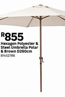 Umbrella offers at R 855 in Leroy Merlin