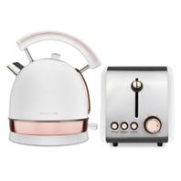 Mellerware Stainless Steel White & Rose Gold Kettle & Toaster Combo offers at R 1199 in Brights Hardware