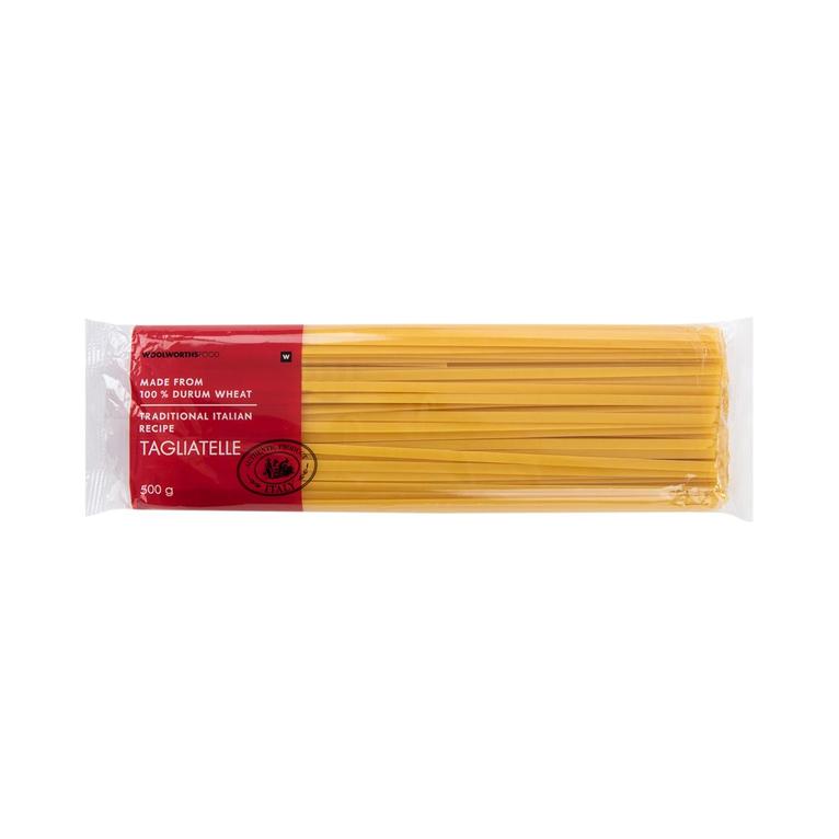 Tagliatelle Pasta 500 g offers at R 22,99 in Woolworths