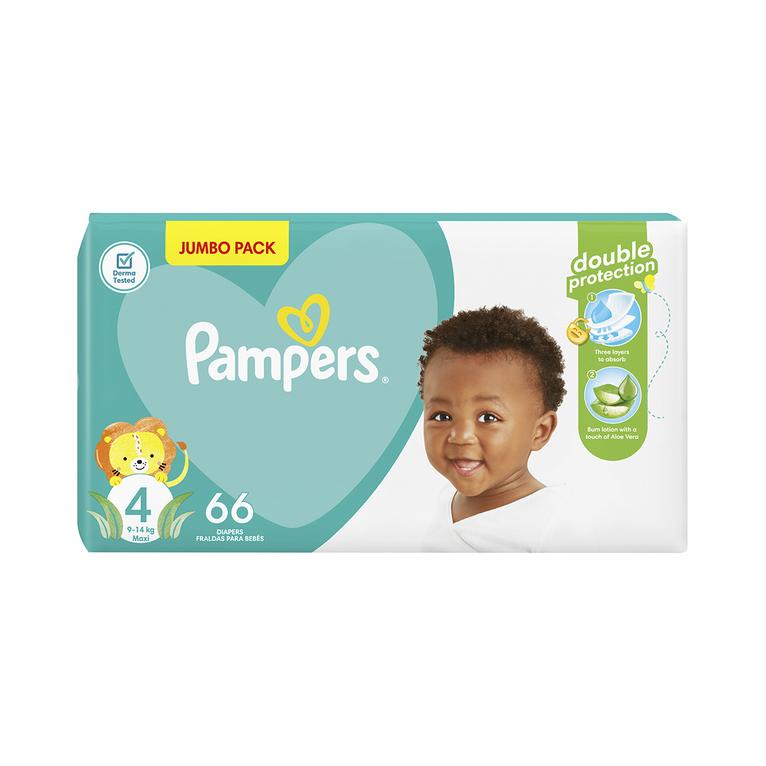 Pampers Baby Dry  4 (9 - 14 kg) Nappies 66 pk offers at R 334,99 in Woolworths