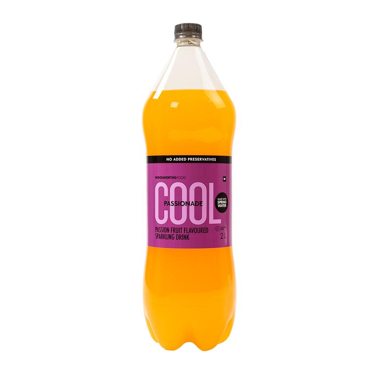 Passion Fruit Flavoured Sparkling Drink 2 L offers at R 22,99 in Woolworths