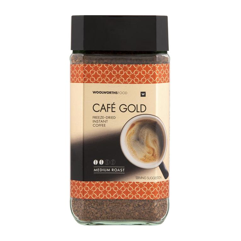 Caf&eacute; Gold Roast Instant Coffee 200 g offers at R 161,99 in Woolworths