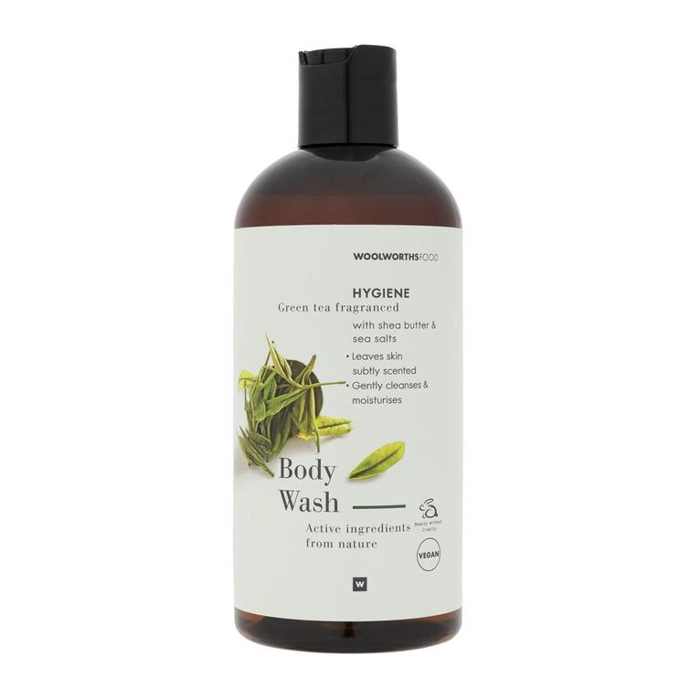 Hygiene Green Tea Fragranced Body Wash 500 ml offers at R 74,99 in Woolworths