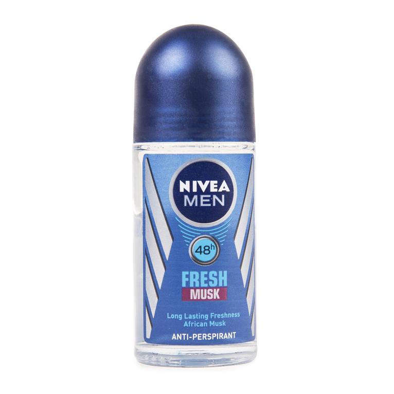 Nivea For Men Fresh Musk Roll On 50 ml offers at R 34,99 in Woolworths