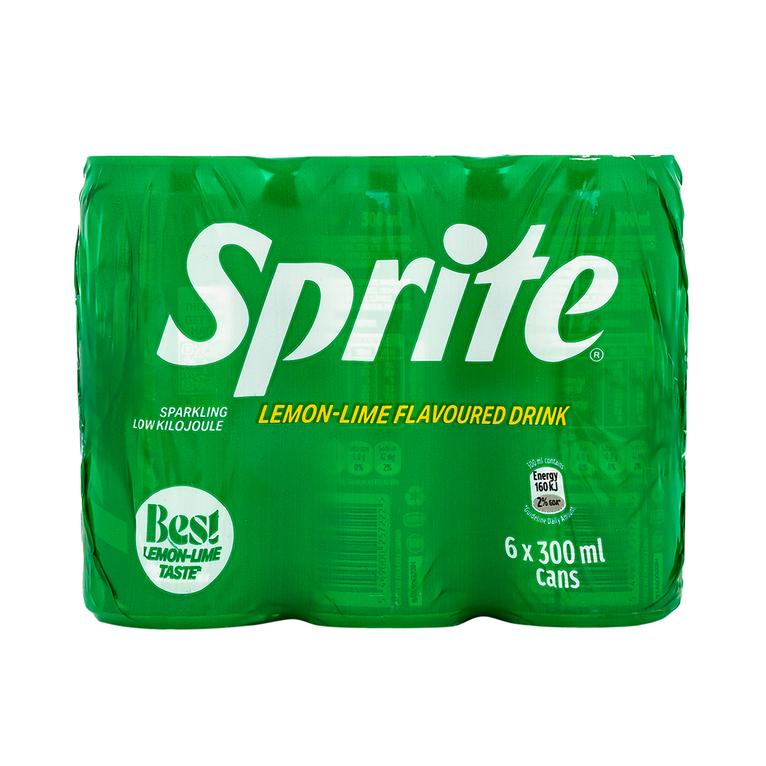 Sprite 6 x 300 ml Cans offers at R 73,99 in Woolworths