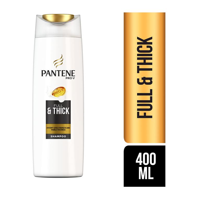 Pantene Pro-V Full & Thick Shampoo 400 ml offers at R 105,99 in Woolworths