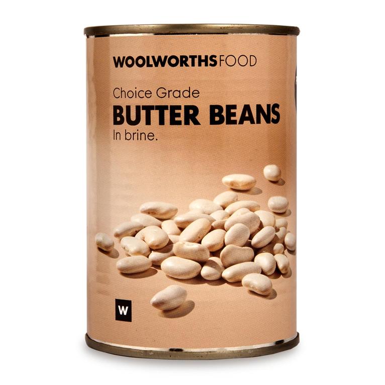 Butter Beans in Brine 400 g offers at R 28,99 in Woolworths